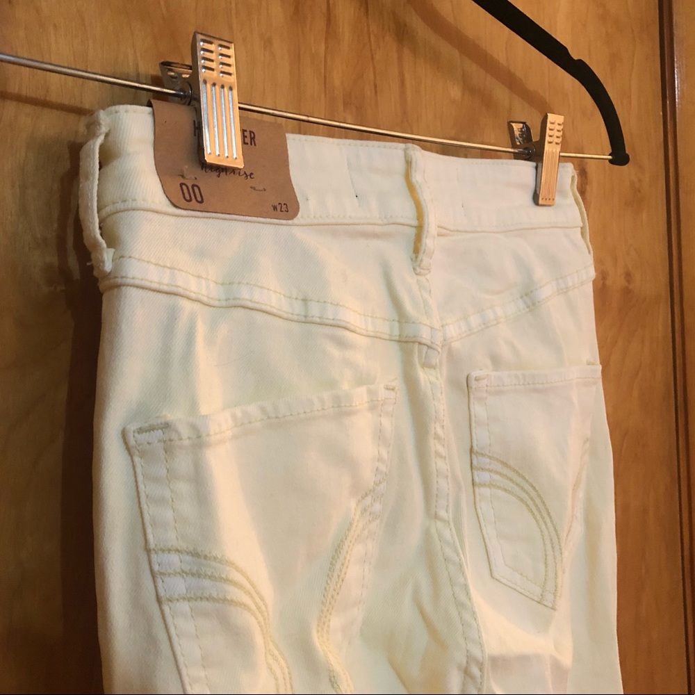 Hollister High Rise Crop Super Skinny Jeans NWT - Picture 8 of 9